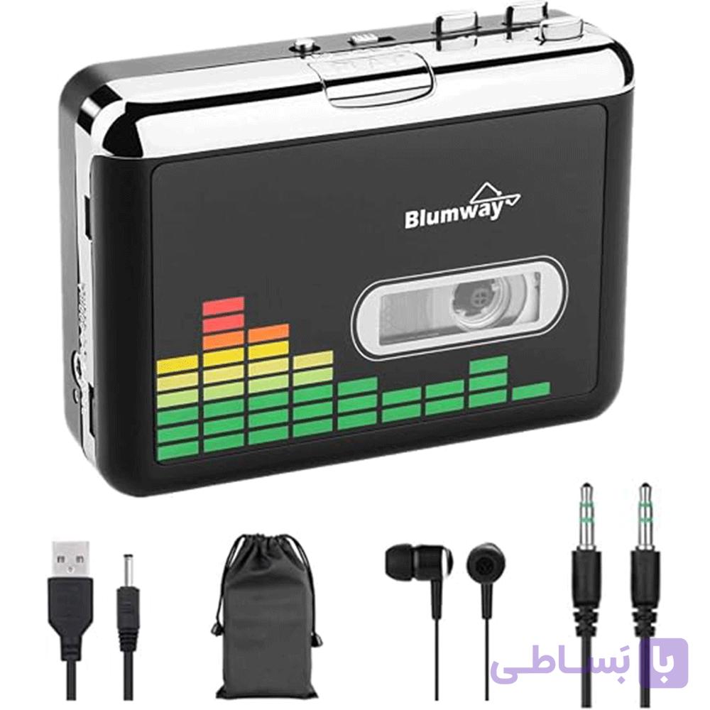 تبدیل‌کننده نوار کاست به MP3 بلوم‌وی BlumWay | پخش‌کننده کاست و تبدیل USB — تصویر 1