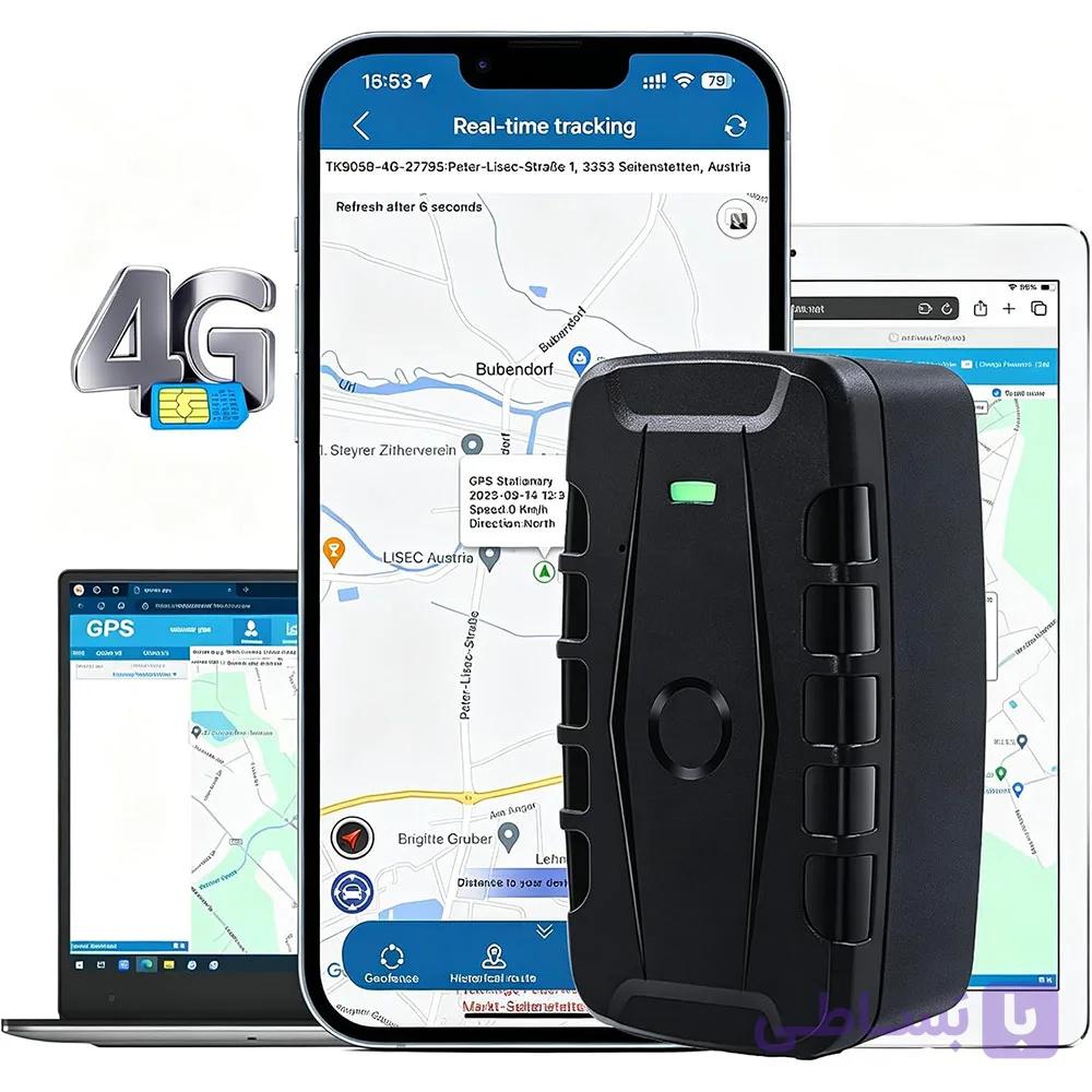 ردیاب GPS خودرو TKMARS TK918 4G | باتری 20000mAh، آهنربایی و هشدار ضدسرقت — تصویر 1