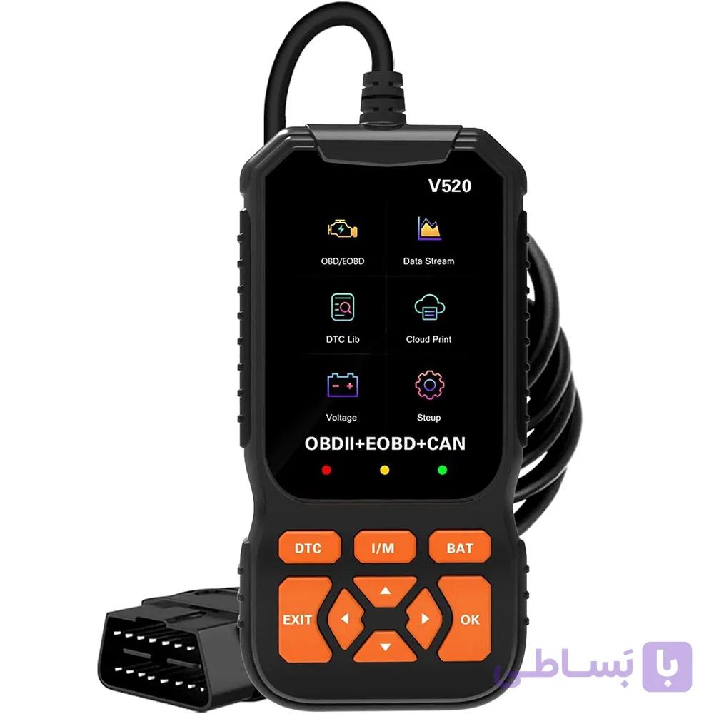 دیاگ خودرو OnRetul V520 | اسکنر OBD2، تست باتری و Live Data — تصویر 1