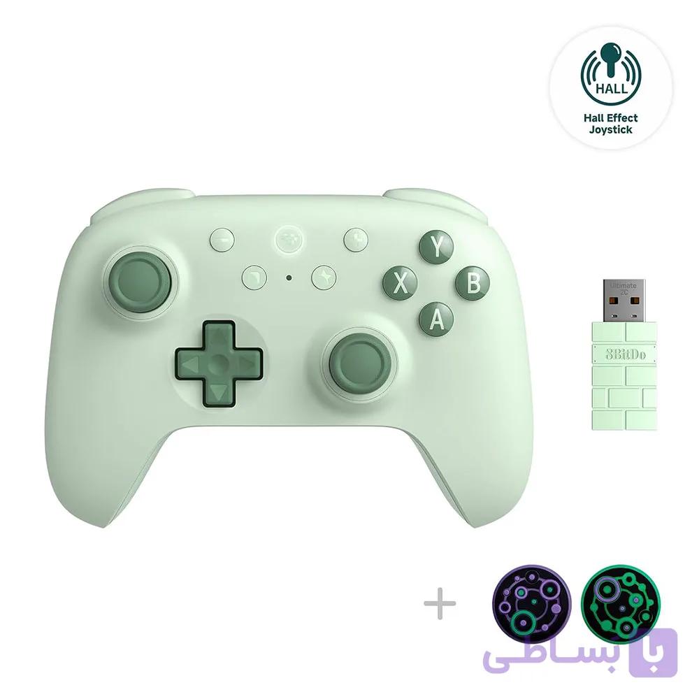 دسته بازی بی‌سیم 8BitDo Ultimate 2C برای PC و Android رنگ Green — تصویر 1