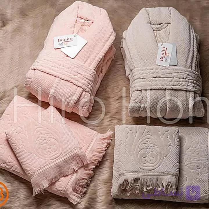 ست حوله عروس و داماد 10 تیکه بونیتو