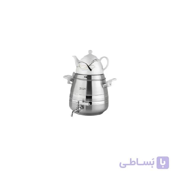 ست کتری و قوری تابناک مدل T.GH کد 6020
