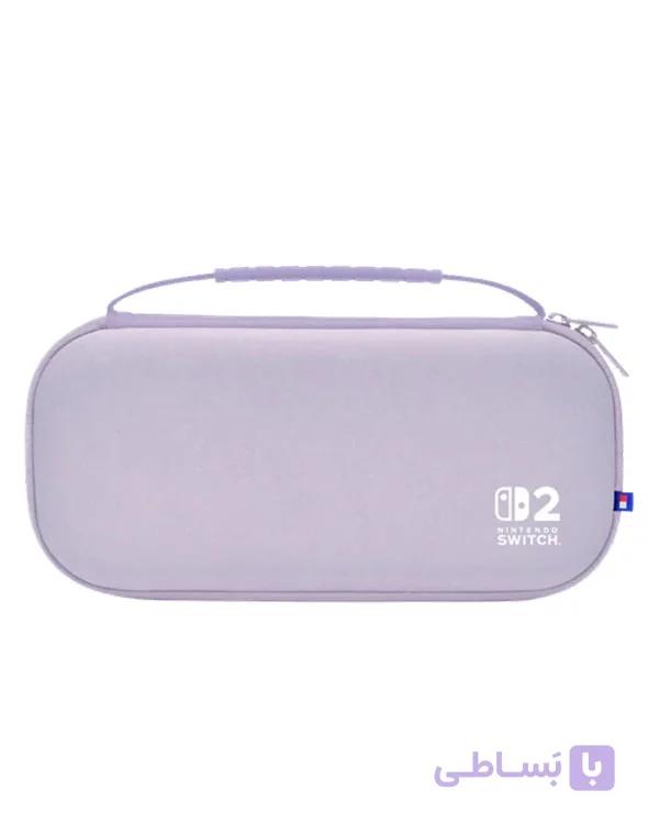 کیف حمل Hori Slim Tough Pouch Cozy Lavender برای Nintendo Switch 2