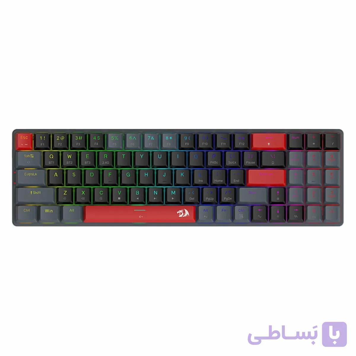 کیبورد Redragon K626 RBG Ashe Pro — تصویر 1