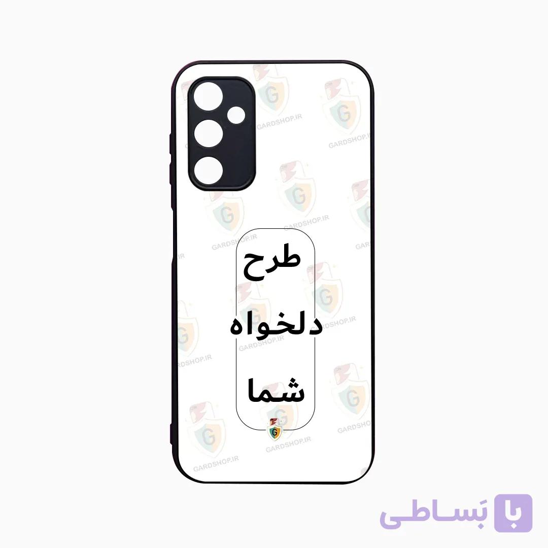 قاب طرح دلخواه گوشی سامسونگ A14 محافظ لنزدار پشت گلس