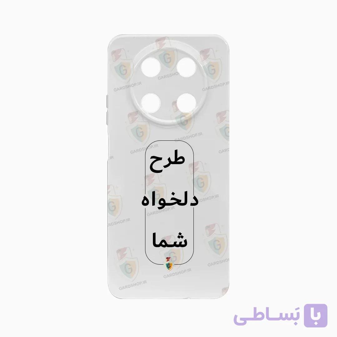 قاب طرح دلخواه گوشی هوآوی Nova 10 SE تمام ژله محافظ لنزدار براق