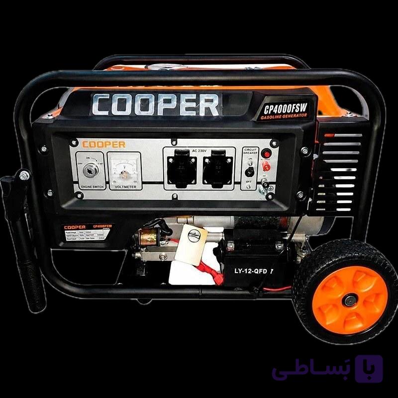 موتور برق چرخ دسته استارت ریموت 3.8kw کوپر CP4000FSW