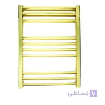 حوله خشک کن استیل لوله ای 10 لول 50*60 ایران رویال طلایی مات