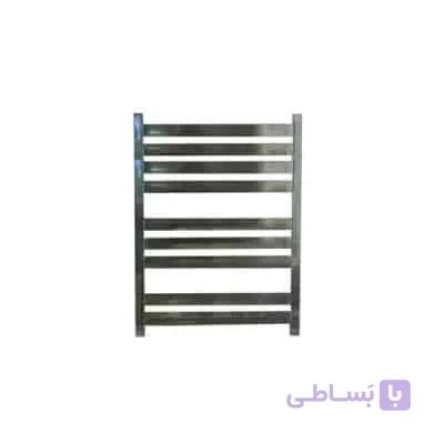 حوله خشک کن استیل فلت 9 لول 50*80 ایران رویال کروم براق