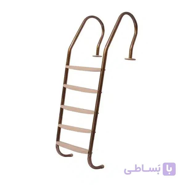 نردبان استخر 6 پله استاندارد 1 mm مگاپول