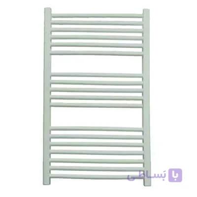 حوله خشک کن استیل فلت 15 لول 50*120 ایران رویال سفید