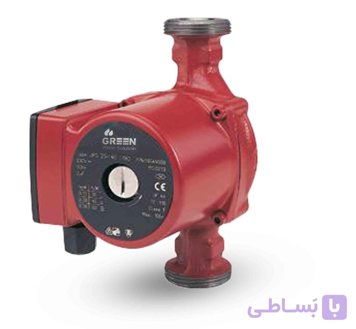 پمپ سیرکولاتور سه سرعته UPS GREEN 25-8-180 گرین