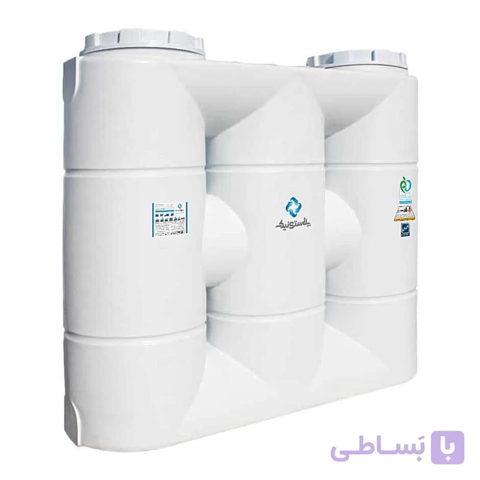 مخزن پلی اتیلن 1400 لیتری کتابی چهار لایه پلاستونیک — تصویر 1