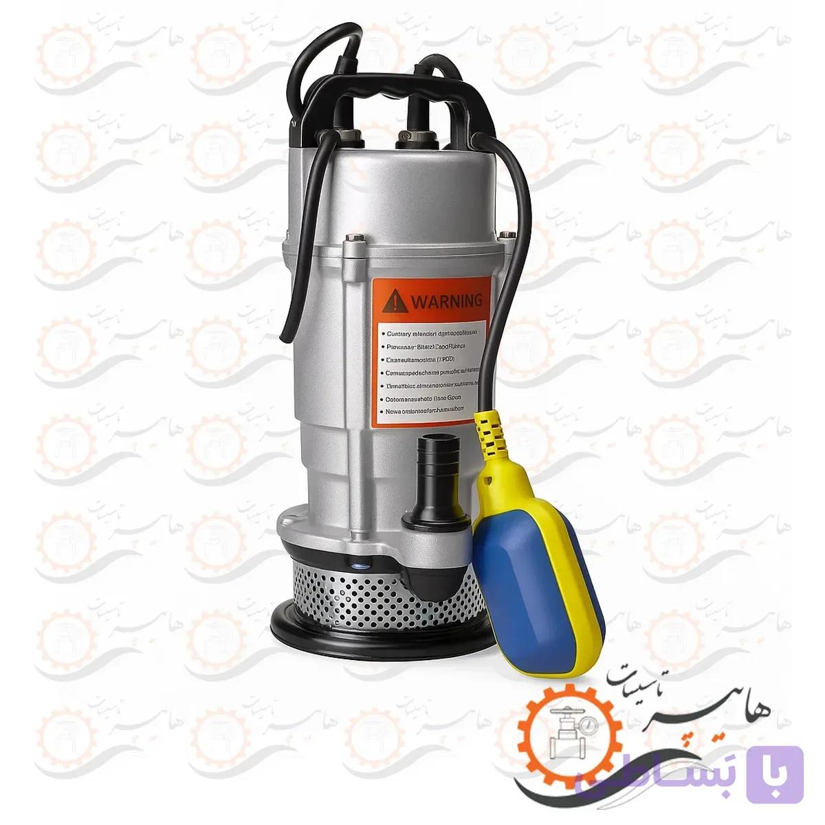 پمپ کف کش دلتا 25 متری یک اینچ مدل QDX 1.5-25-0.55 AF — تصویر 1