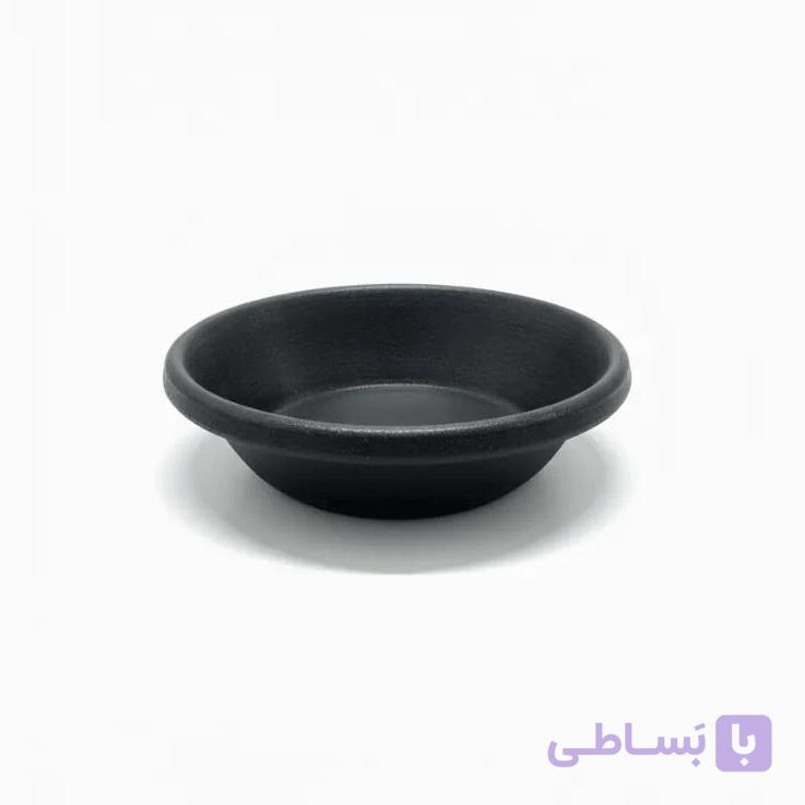 ظرف کاپ سس فلزی مشکی — تصویر 1