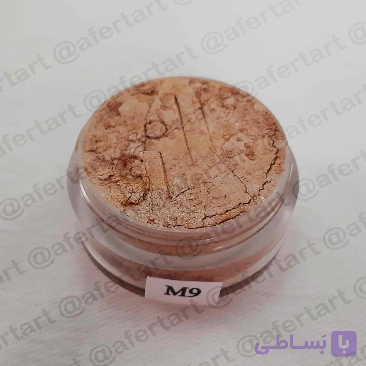 رنگ گریم متالیک طلایی شماره M9 سیلک — تصویر 1