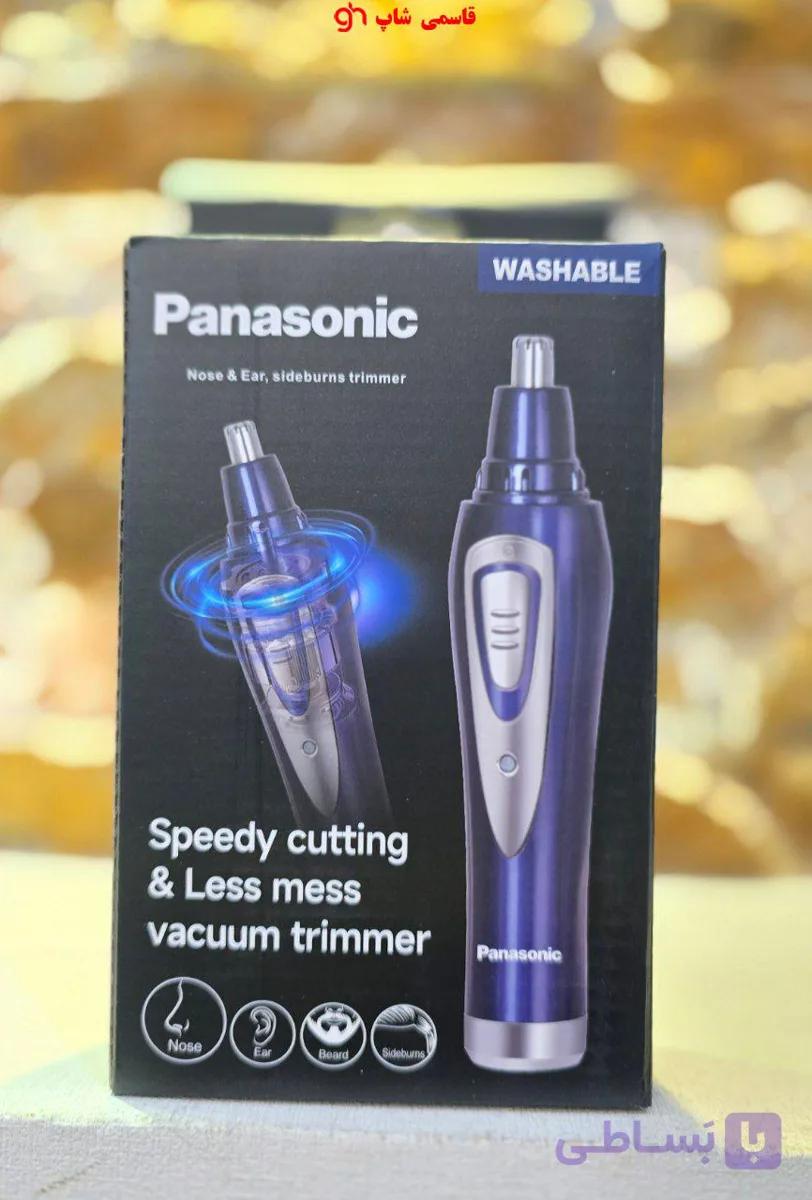 ماشین اصلاح بینی، گوش و خط ریش پاناسونیک مدل Vacuum Trimmer — تصویر 1