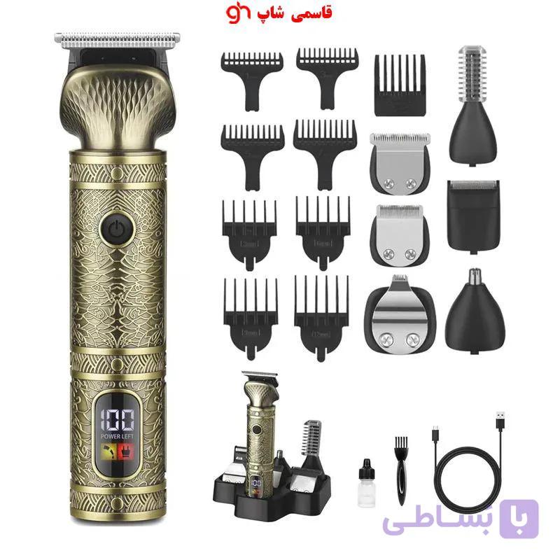 ماشین اصلاح موی سر و صورت دی اس پی 8کاره   بدنه فلزی مدل  91426 — تصویر 1