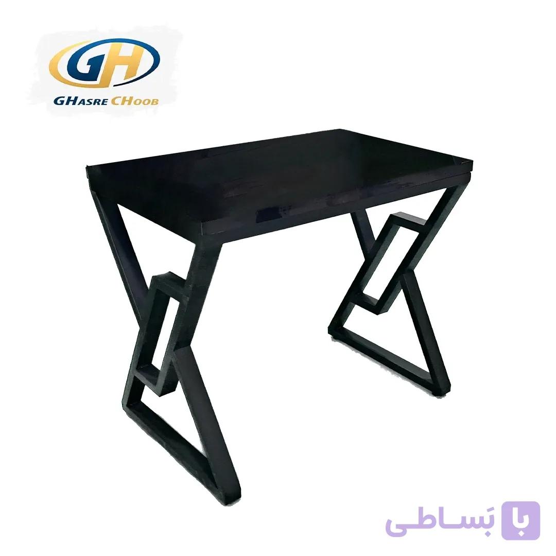 میز اداری پایه فلزی قصرچوب مدل مینیمال — تصویر 1