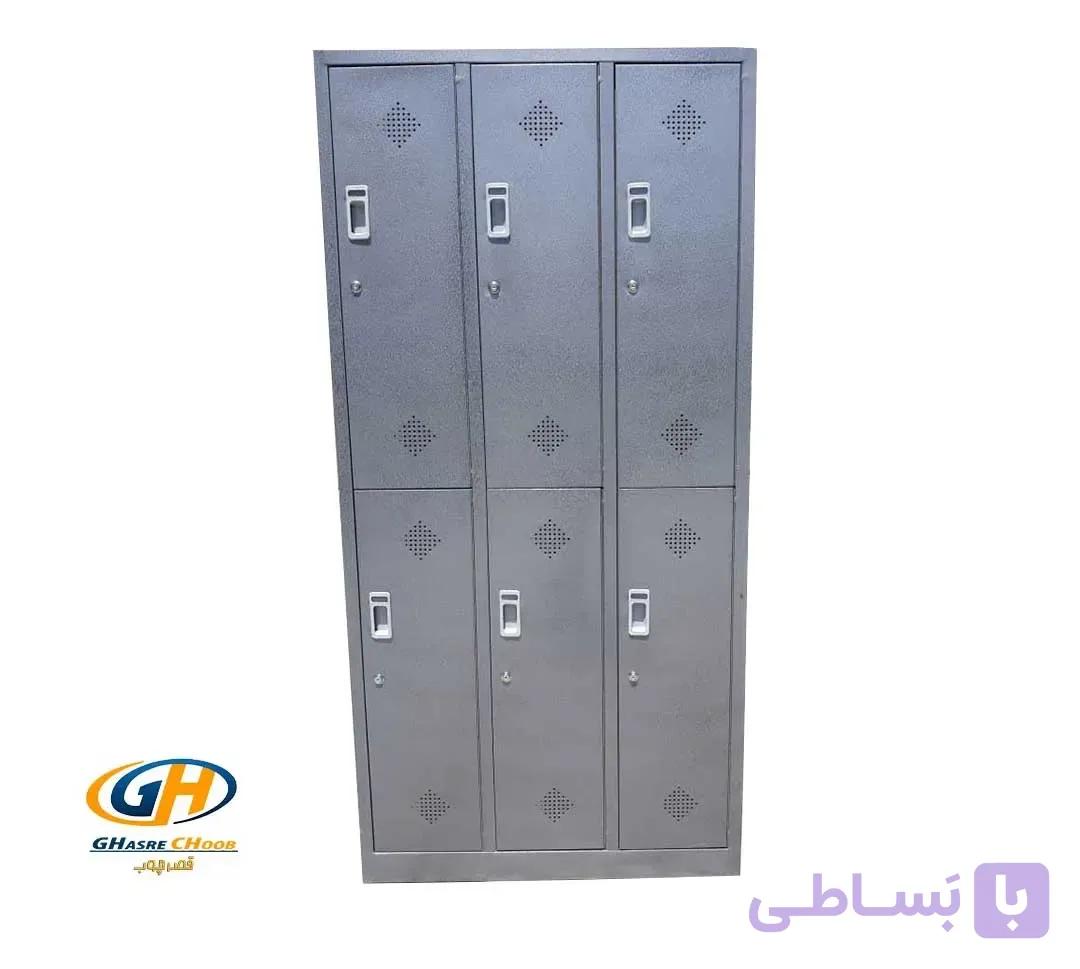 کمد 6 درب فلزی — تصویر 1