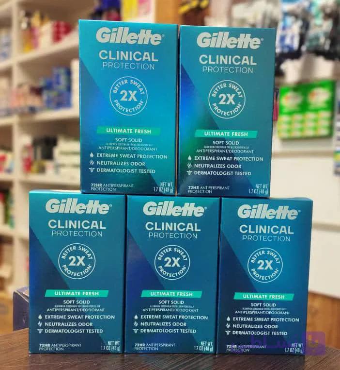 مام کلینیکال ژیلت  Gillette CLINICAL ultimate fresh — تصویر 1