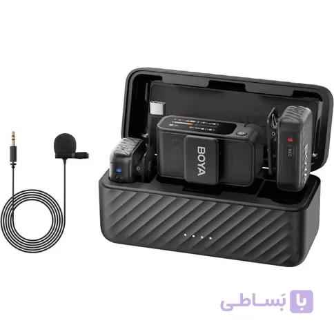 میکروفن بی سیم بویا BOYA BOYAMIC2-01 برای موبایل و دوربین