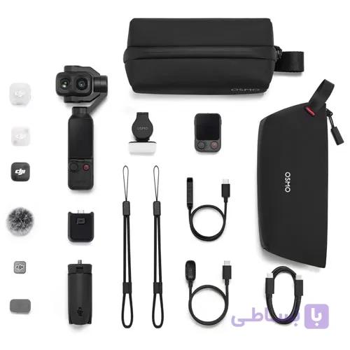 دوربین ولاگ گیمبالدار DJI Osmo Pocket 4P پکیج Vlog Combo