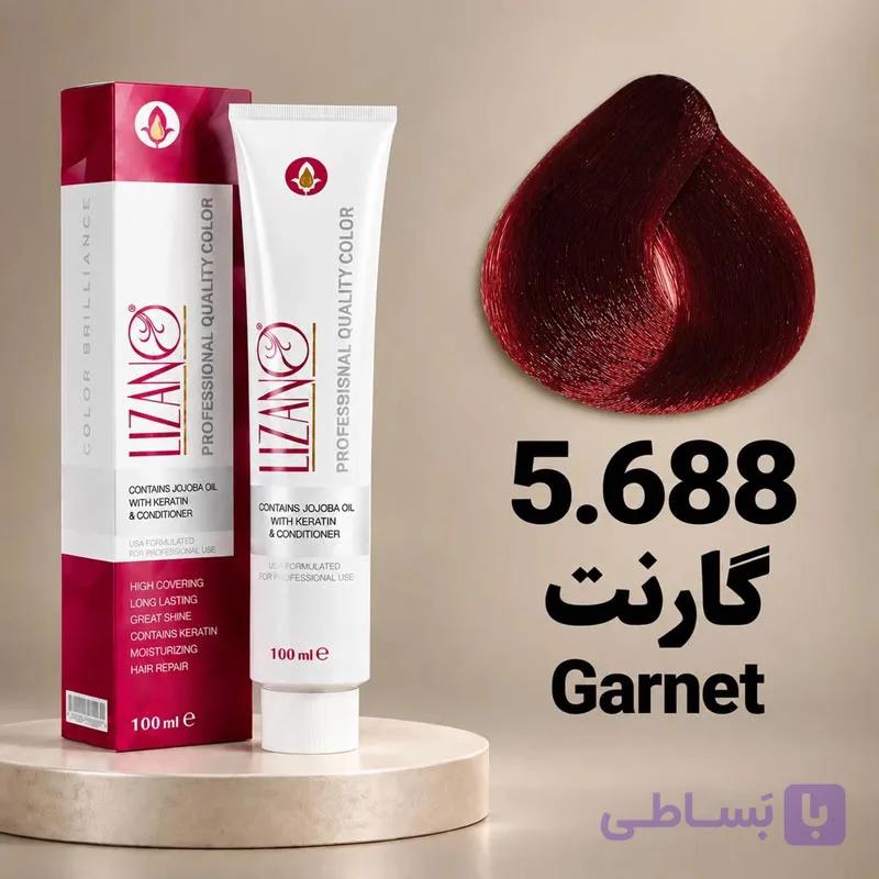 رنگ مو لیزانو گارنت کد 5.688