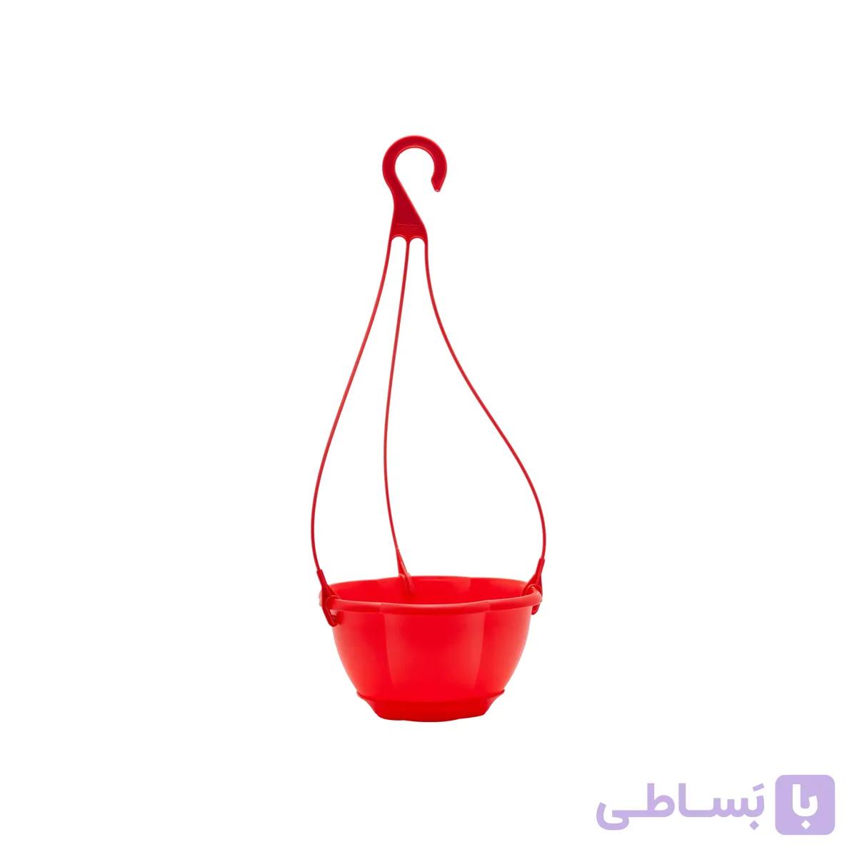 گلدان پلاستیکی آویز گل آذین مدل مارانتا کد 315 — تصویر 1