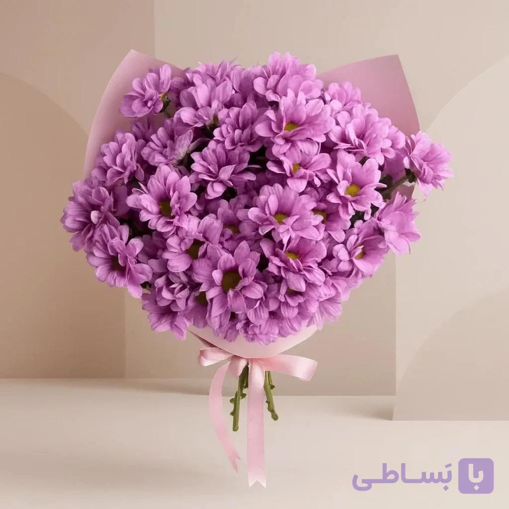 دسته گل مینا صورتی کد114 (ترکیه) — تصویر 1