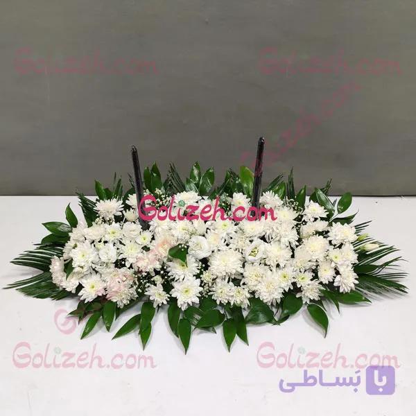 سبد گل کشیده روشن — تصویر 1