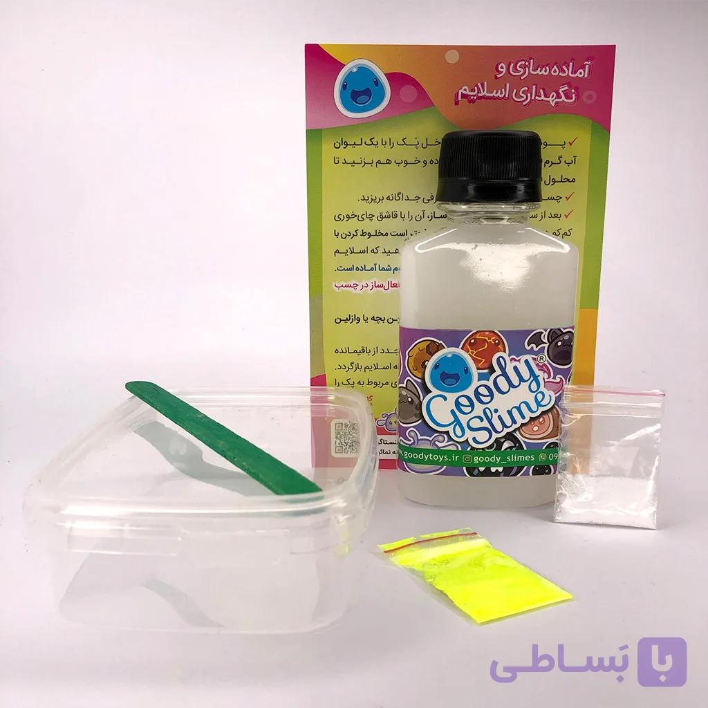 پک ساخت اسلایم بلک‌لایت ۱۲۰ میل – طرح لاکچری — تصویر 1