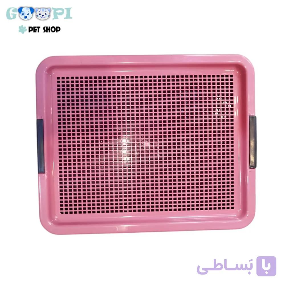 ظرف دستشویی سگ هپی پت سایز متوسط — تصویر 1