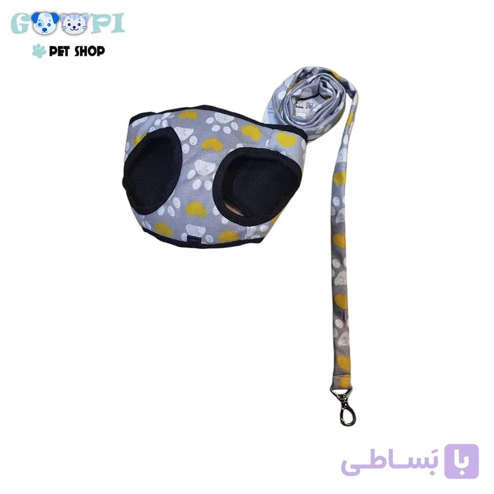 قلاده لباسی کارتنی سگ مدیوم