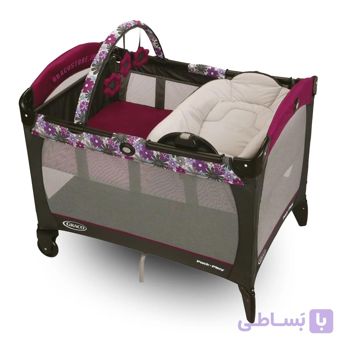 تخت و پارک گراکو مدل Reversible Napper Portia — تصویر 1