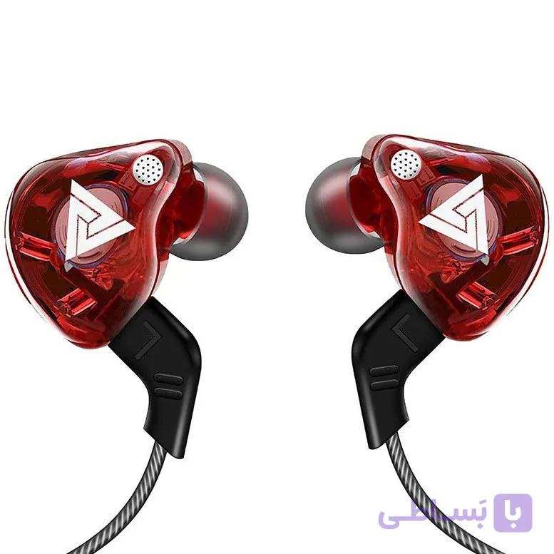 هندزفری با سیم کیو کی زد مدل AK6 جک 3.5 میلی‌متری — تصویر 1