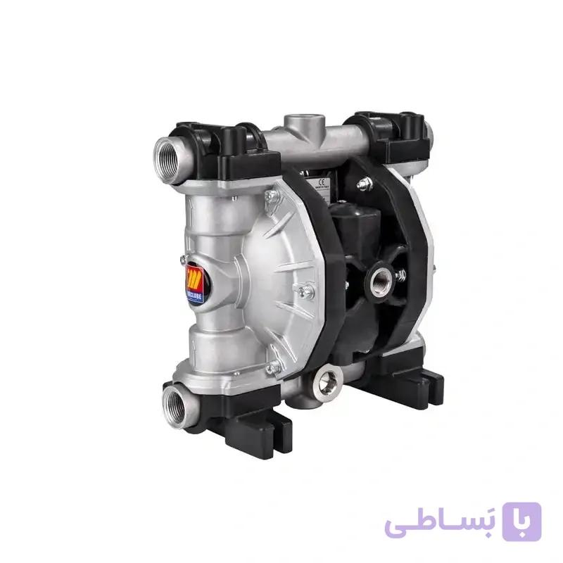 پمپ دیافراگمی آلومینیومی بادی مکلوب ایتالیا Meclube 028-A110-AB1 — تصویر 1