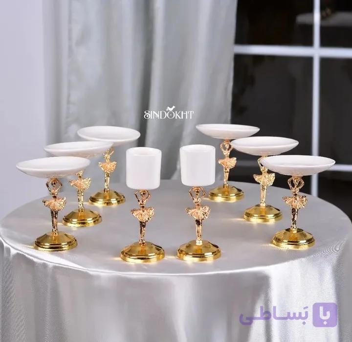 هفت سین سرامیکی زیرلعابی و برنجی کد 102545