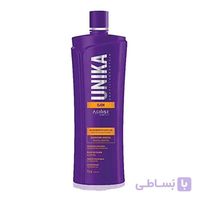 کراتین مو یونیکا اوژون Unika ojon hair treatment — تصویر 1