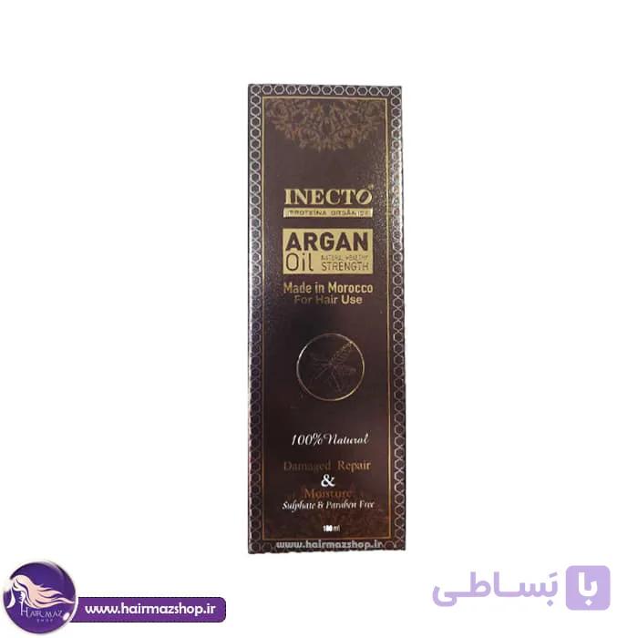 روغن آرگان اینکتو مناسب انواع مو 100 میل — تصویر 1