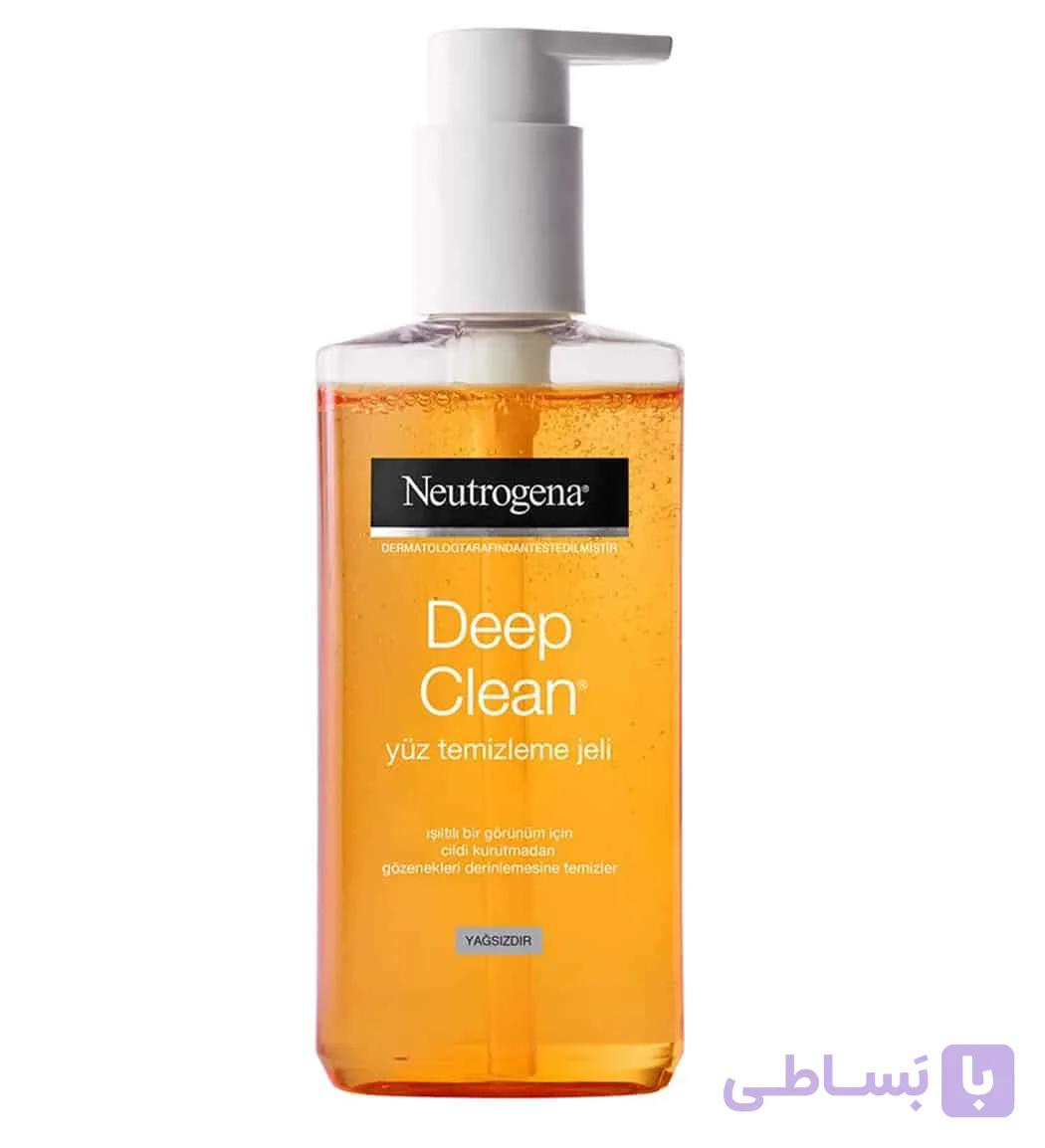 ژل شستشو پاک کننده صورت نوتروژینا Deep clean