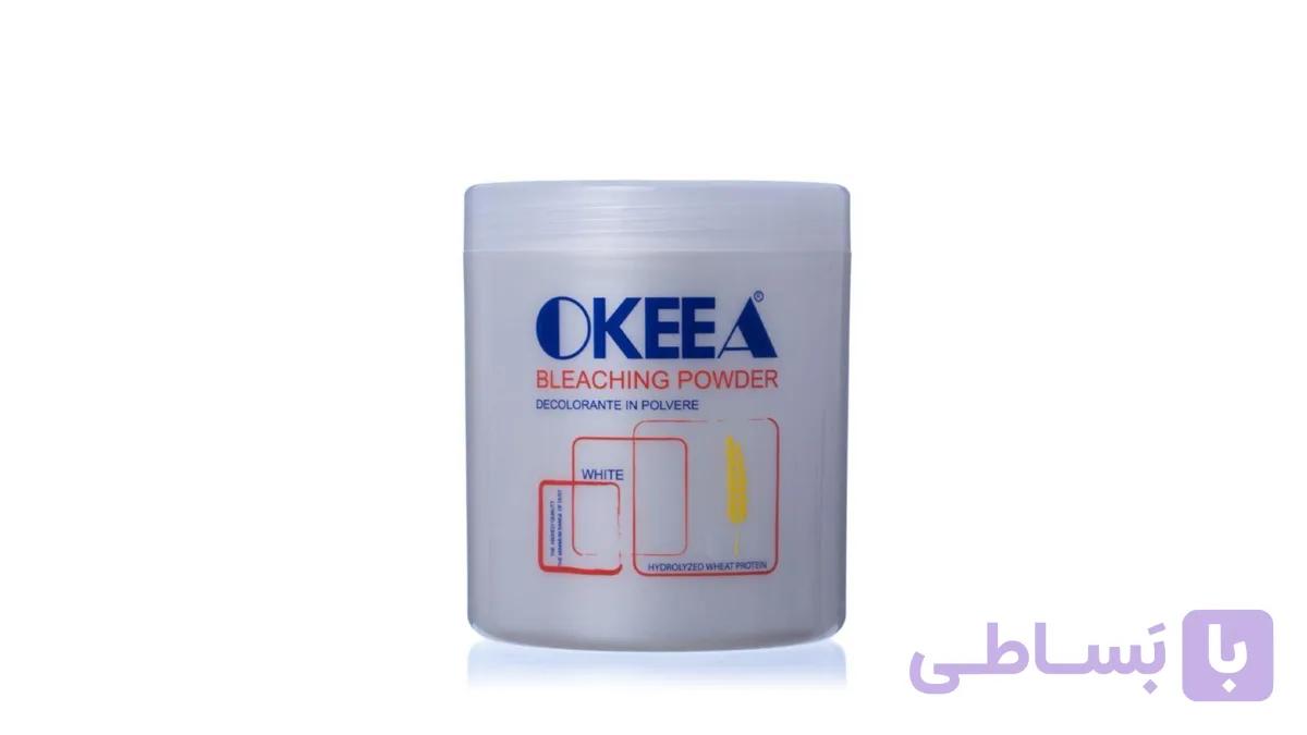 پودر دکلره مو اکیا سفید 500 گرمی — تصویر 1