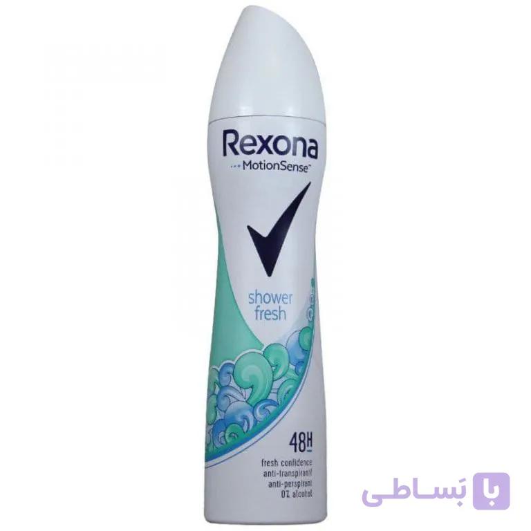 اسپری رکسونا مدل SHOWER FRESH ضد تعریق حجم ۲۰۰ میلی لیتر