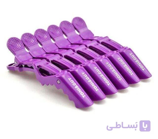 گیره مو تونی اند گای مدل کروکدیل مجموعه 6 عددی — تصویر 1
