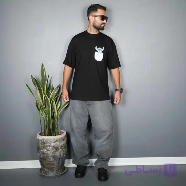 تیشرت اسپرت طرح استیچ جیبی TOLID — تصویر 1
