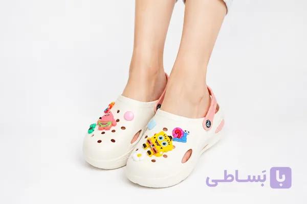 دمپایی دخترانه باب اسفنجی — تصویر 1