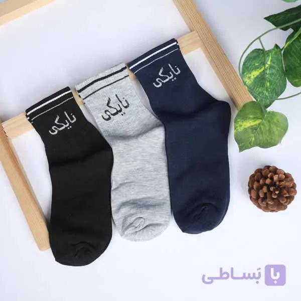 جوراب نیم ساق نایکی — تصویر 1
