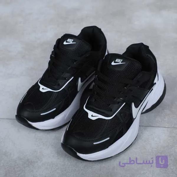 کتونی اسپرت نایک V2K مشکی سفید کد20 — تصویر 1