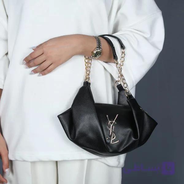 کیف زنانه مشکی عارف YSL — تصویر 1