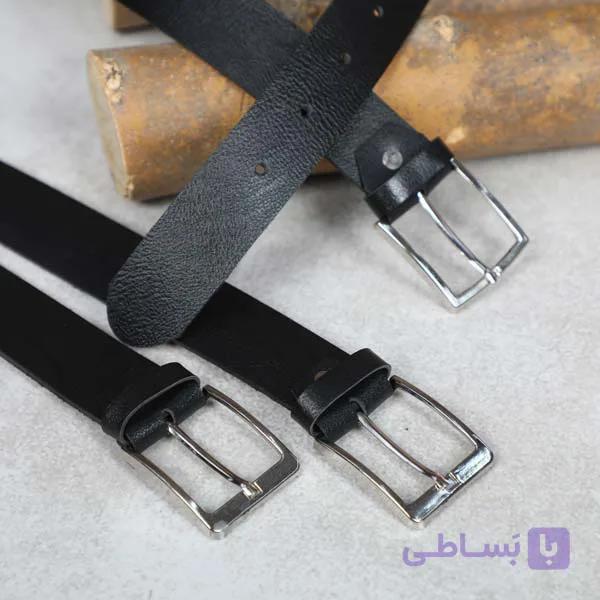 کمربند مردانه مدل ساده کلاسیک PY — تصویر 1